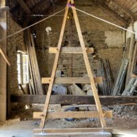 Levage sommier à la chèvre