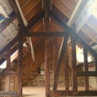 Briec ferme_cloison pan de bois