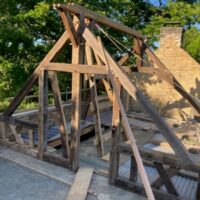 Briec levage des fermes et faitages