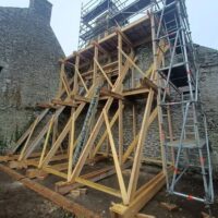 Etaiement d'un pignon