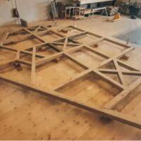 Pignon assemblage à blanc