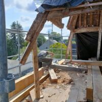 Remplacement des pieds d'aretiers