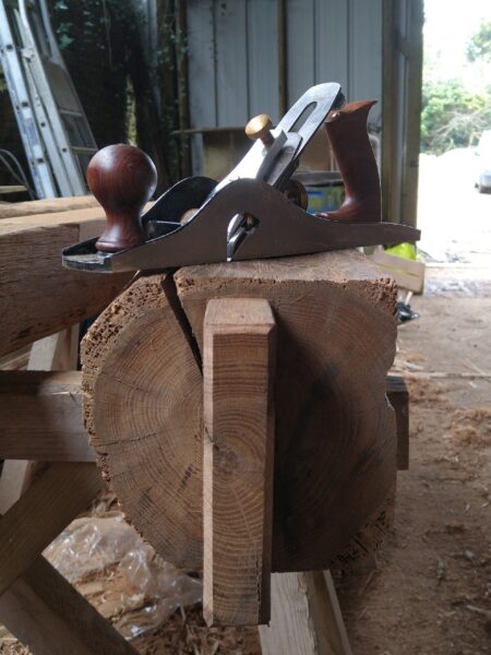 Tenon sur vieux bois